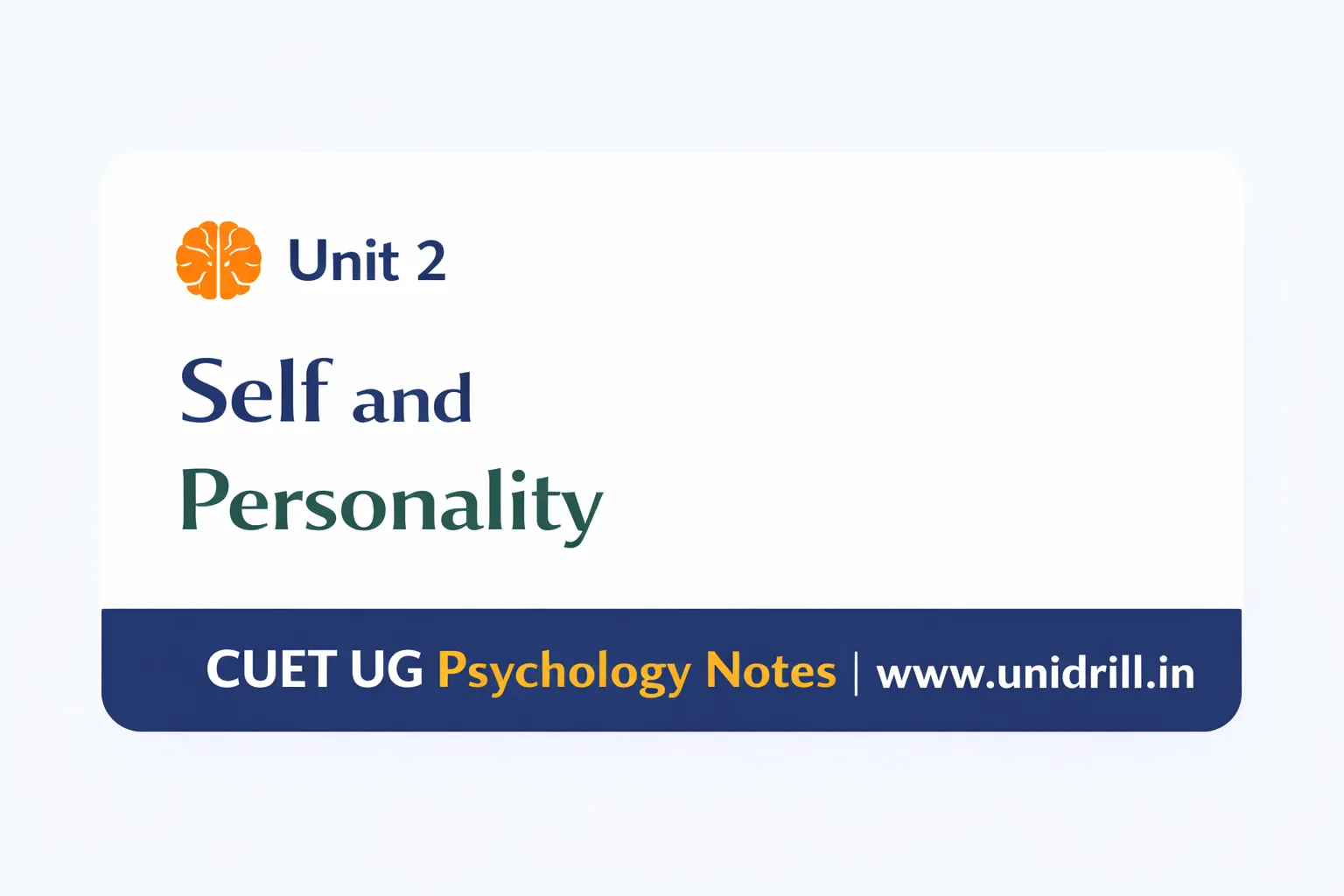 PSYCHOLOGY CUET