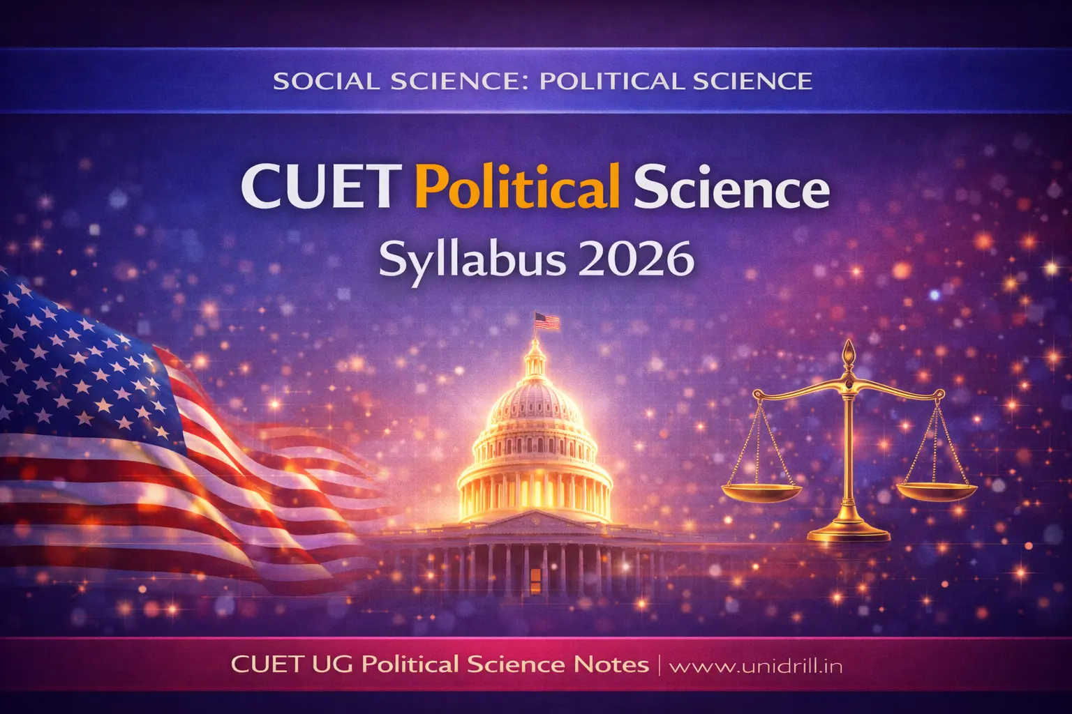 Political Science CUET UG Notes